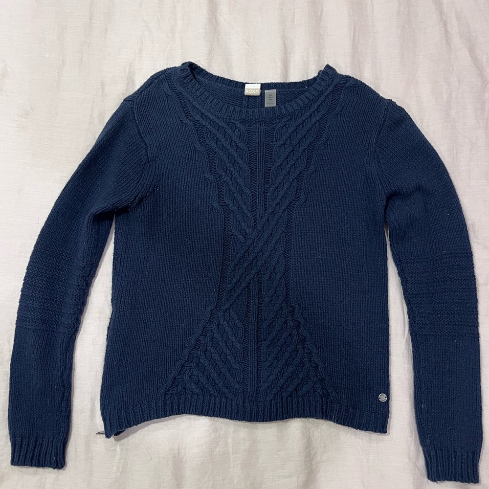 Roxy Navy Blue Sweater